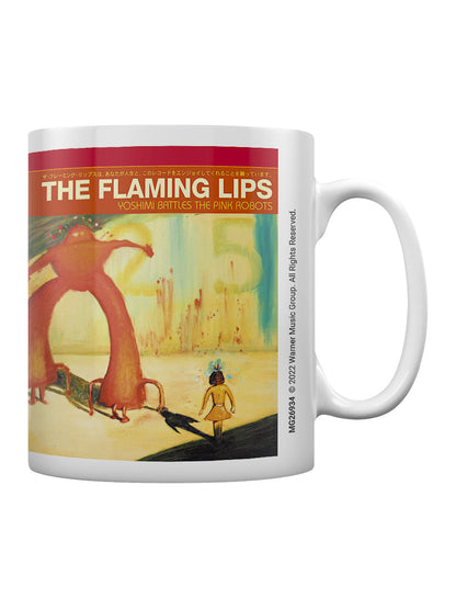 The Flaming Lips Pink Robots Coffee Mug