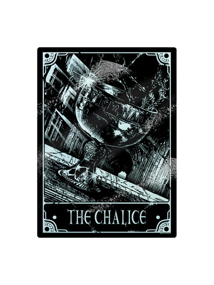 Deadly Tarot The Chalice Small Chopping Board