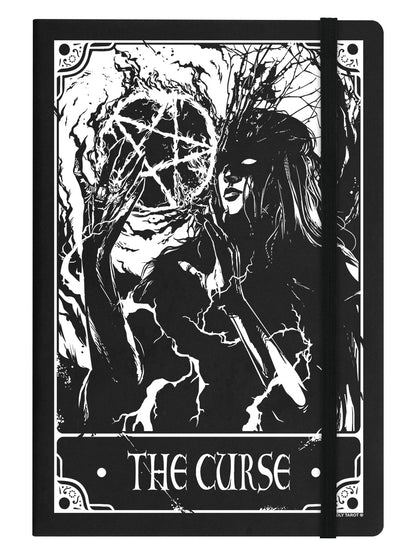 Deadly Tarot - The Curse Black A5 Hard Cover Notebook