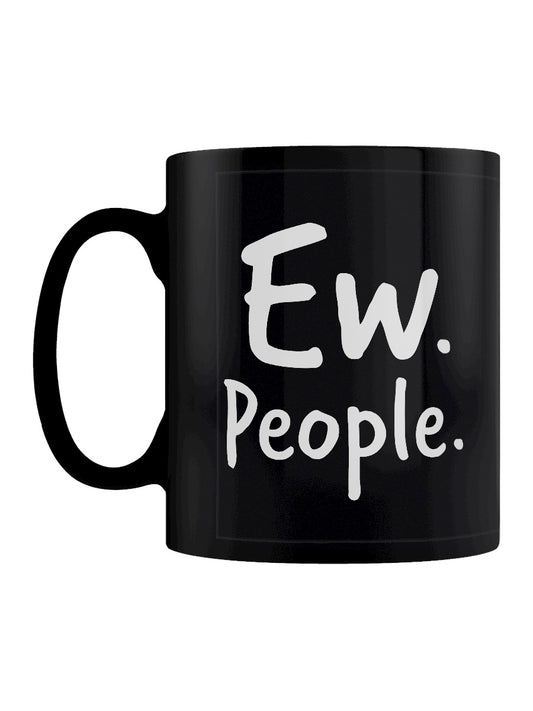 Ew. People. Black Mug