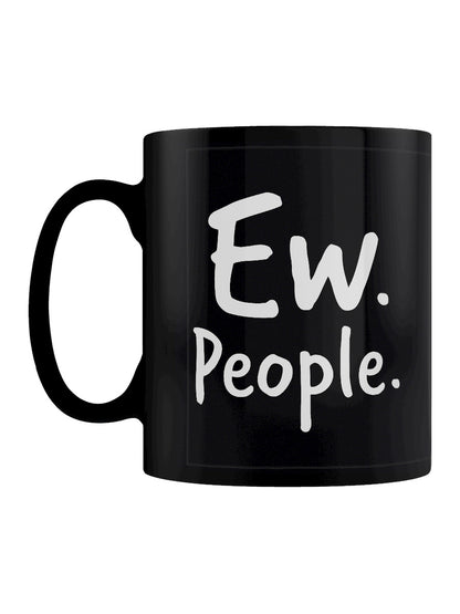 Ew. People. Black Mug