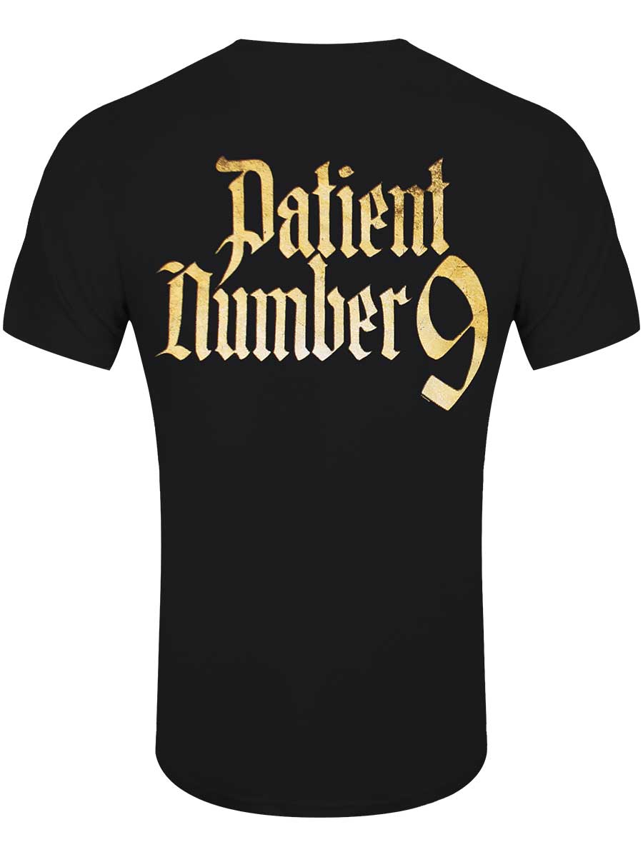 Ozzy Osbourne Patient No.9 Gold Logo Men's Black T-Shirt