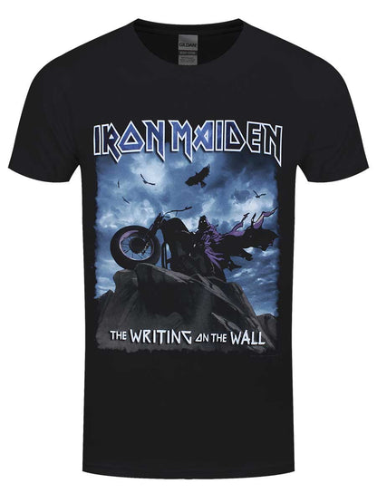 Iron Maiden The Writing On The Wall Men's Black T-Shirt