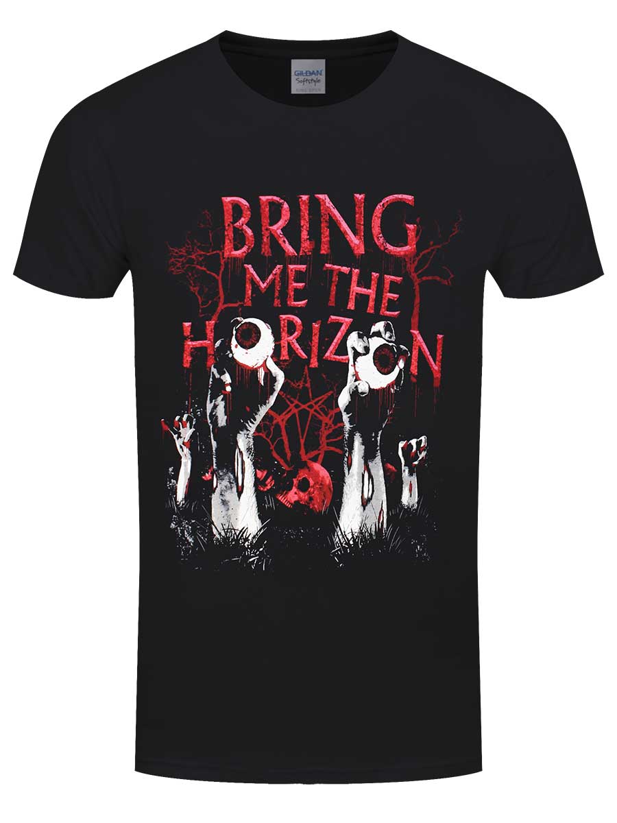 Bring Me The Horizon Graveyard Eyes Men's Black T-Shirt