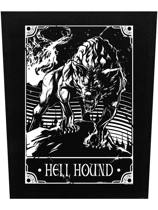 Deadly Tarot - Hell Hound Back Patch