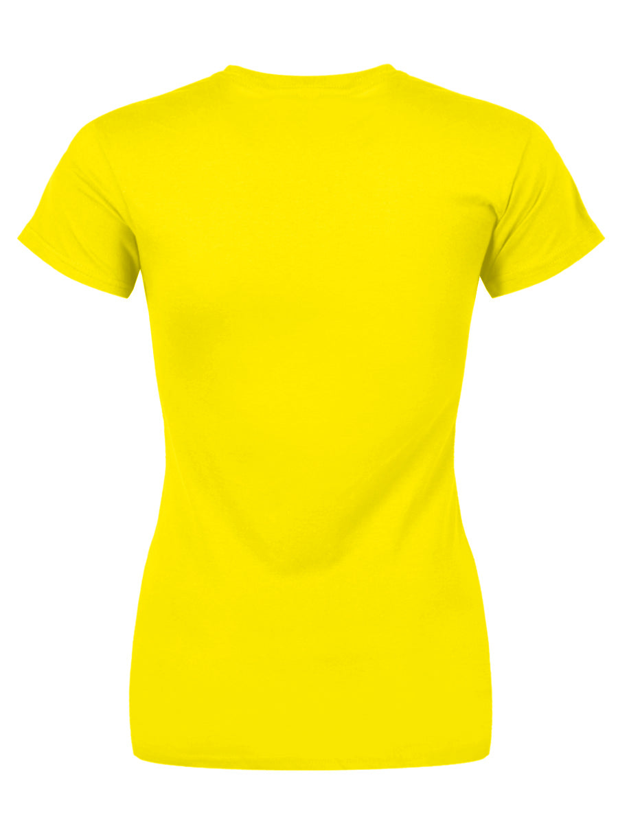 Pop Factory I Love Nerds Ladies Yellow T-Shirt