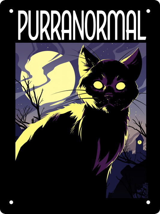 Purranormal Mini Tin Sign