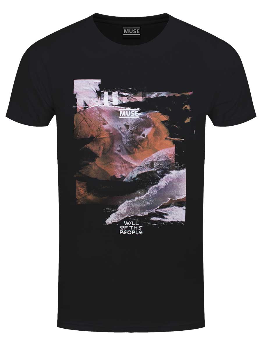 Muse Will Of The People Men's Black T-Shirt