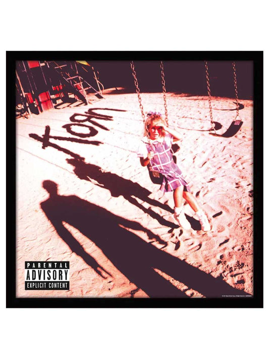 Korn Self Titled Album Cover Framed Print