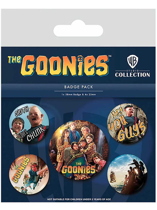 The Goonies Treasure Badge Pack