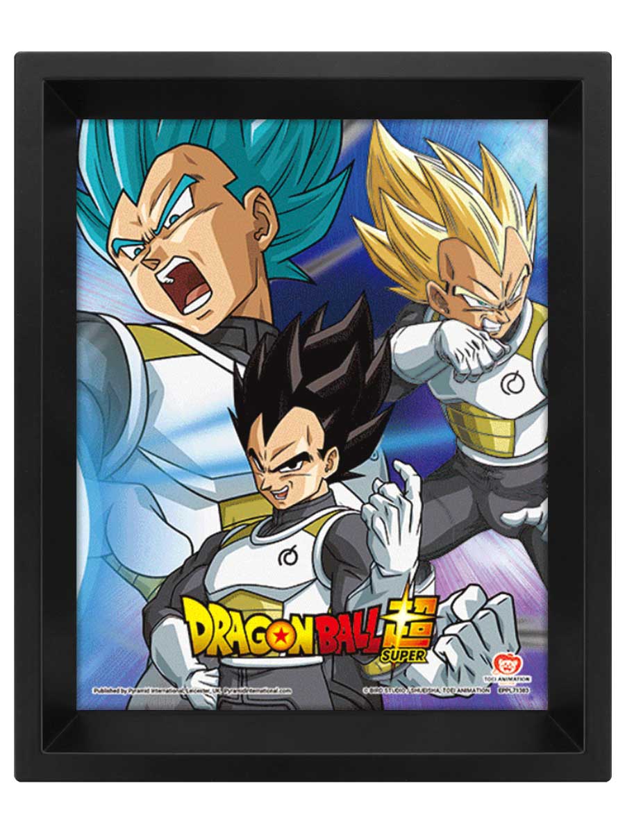 Dragon Ball Super Friends or Rivals Framed 3D Lenticular Poster