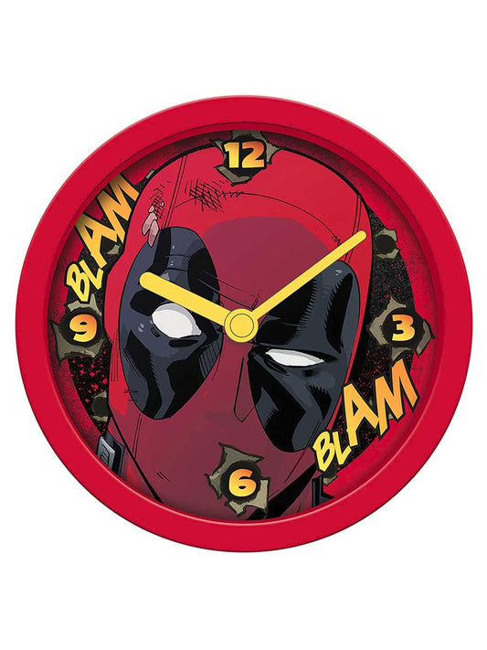 Deadpool Blam Blam Desk Clock