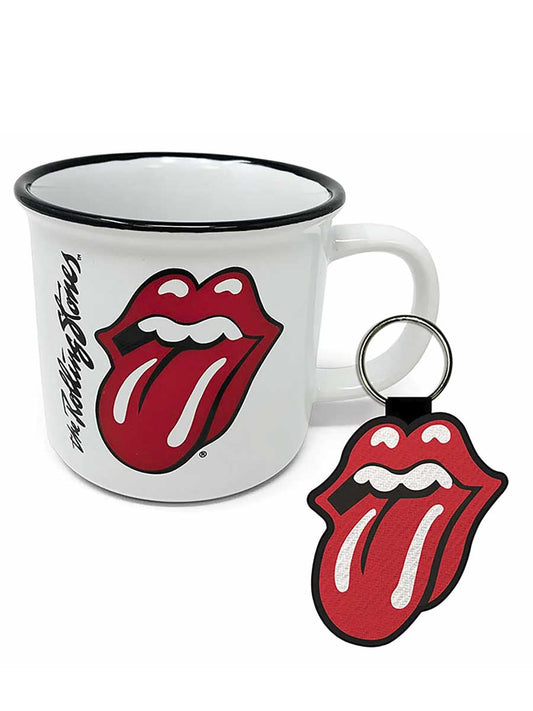 The Rolling Stones Lips Campfire Mug Set