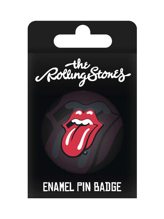 The Rolling Stones Lips Enamel Pin Badge