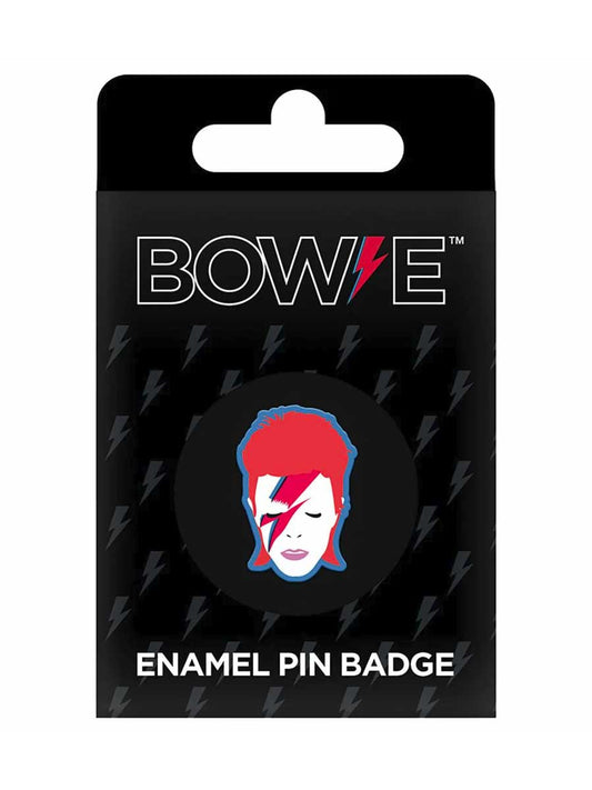 David Bowie Aladdin Sane Enamel Pin Badge