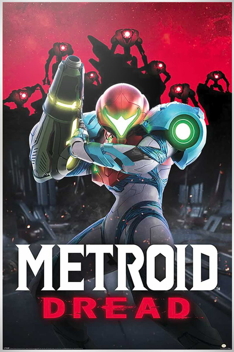 Metroid Dread Shadows Maxi Poster