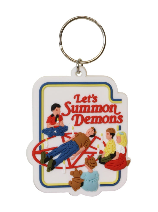 Steven Rhodes Let's Summon Demons Rubber Keychain