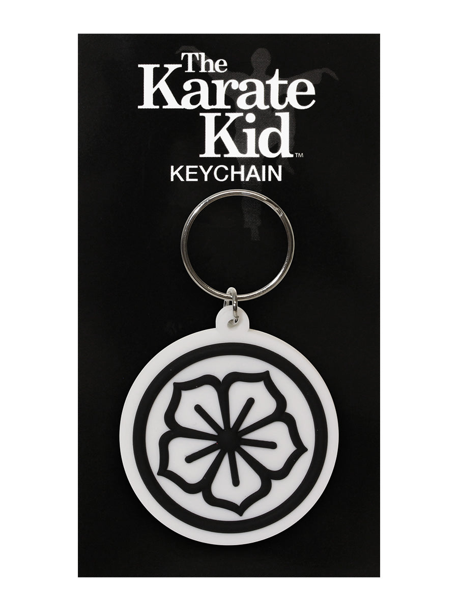 The Karate Kid Flower Rubber Keychain