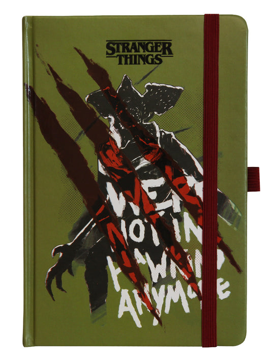 Stranger Things Not In Hawkins A5 Premium Notebook