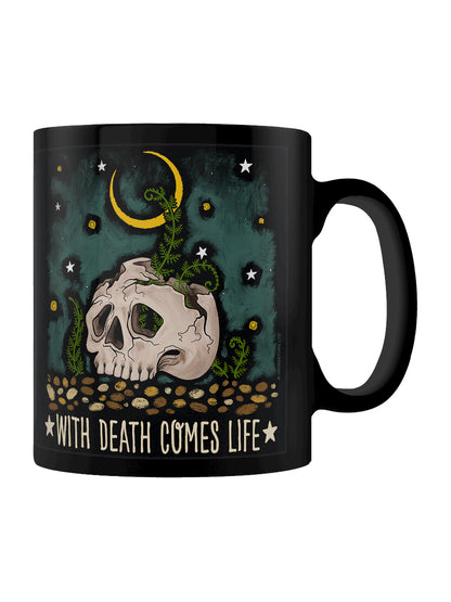 Natural World With Death Comes Life Black Mug