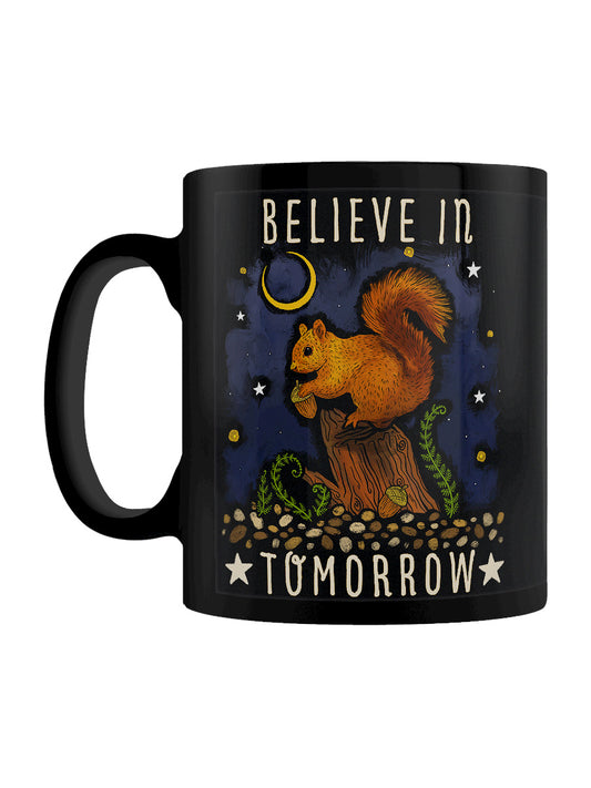 Faith Believe In Tomorrow Black Mug