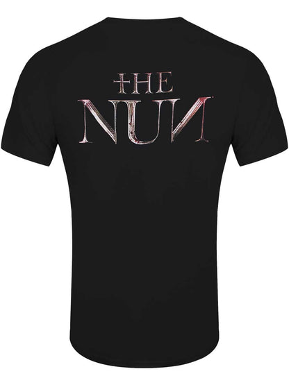 Spiral The Nun Skull Illusion Men's Black T-Shirt