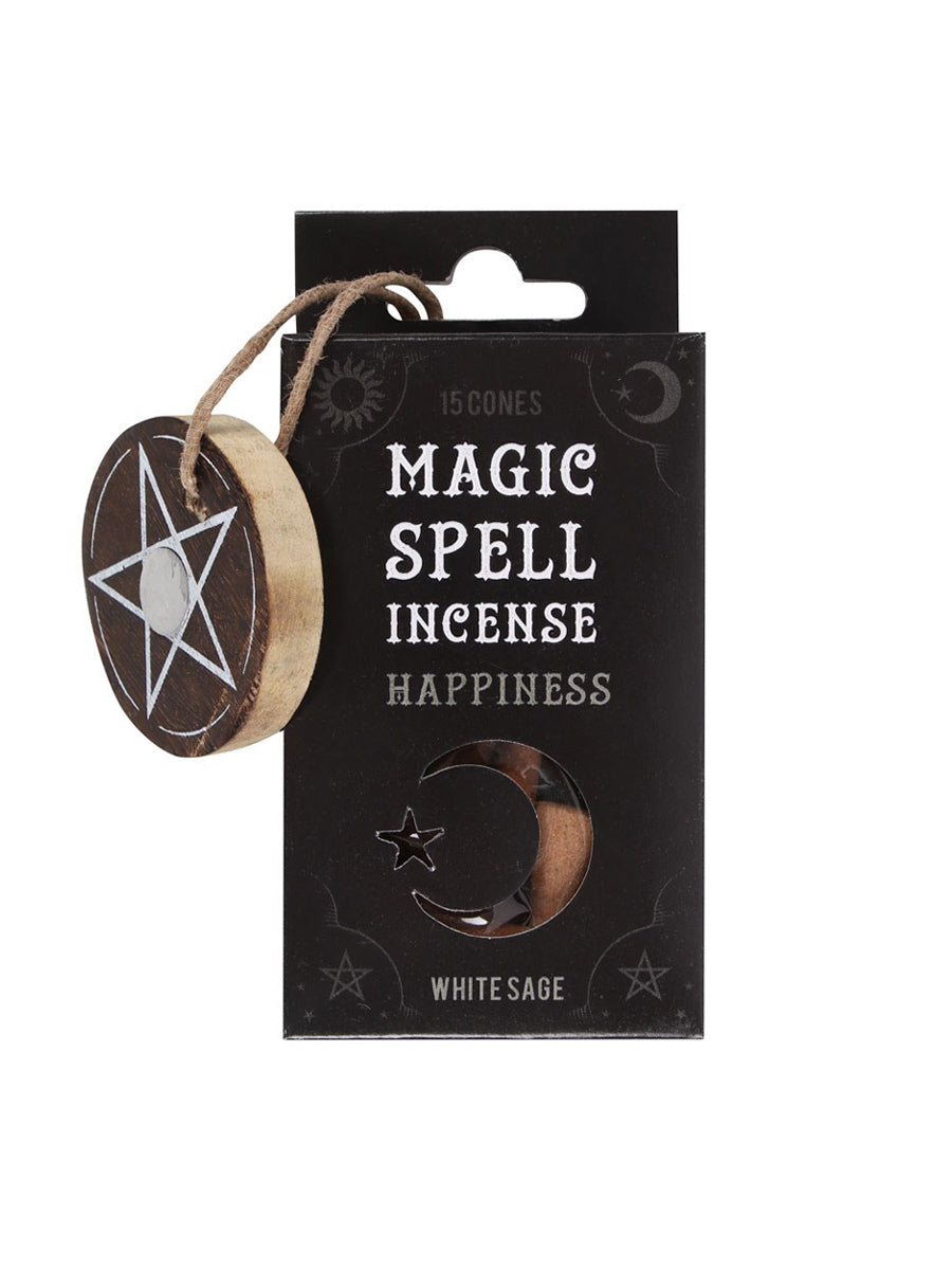 White Sage 'Happiness' Spell Incense Cones