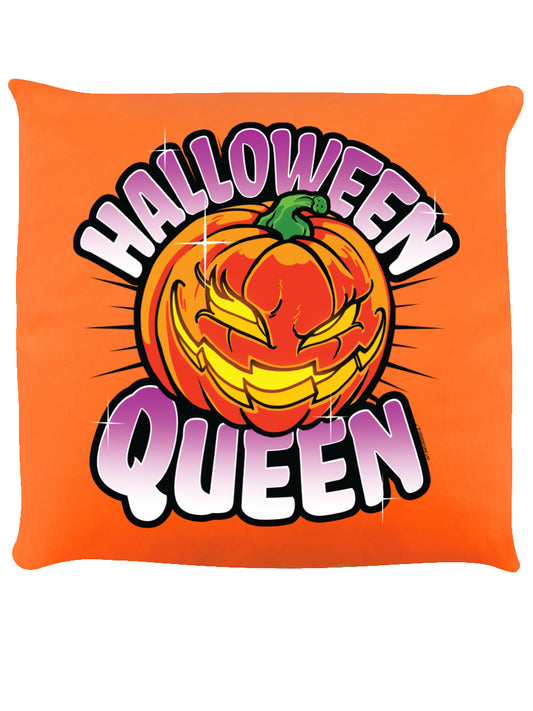 Halloween Queen Orange Cushion