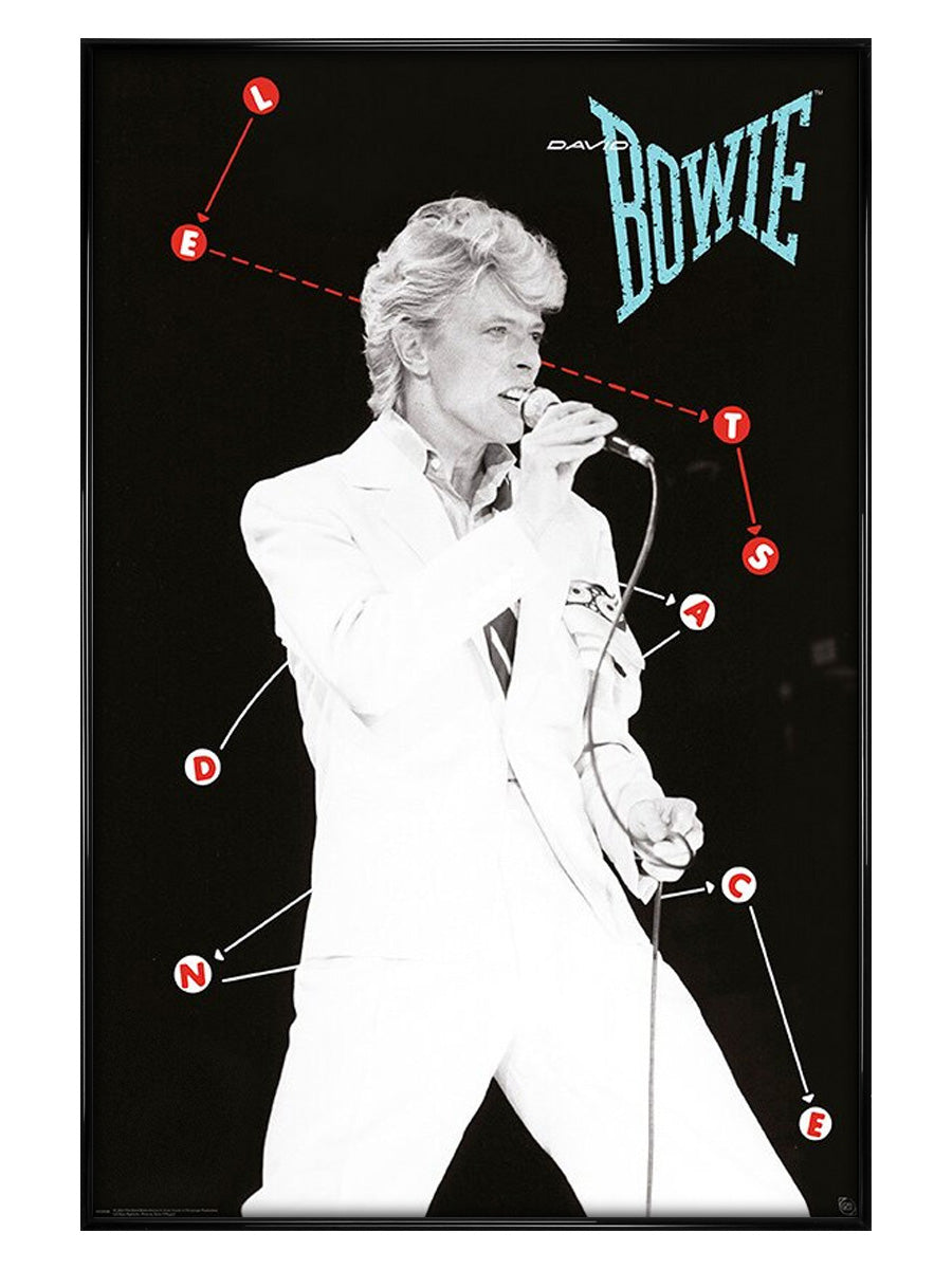 David Bowie Let's Dance Maxi Poster