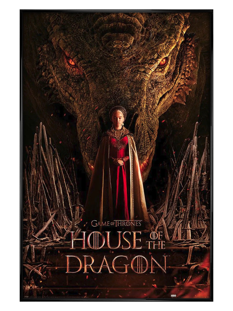 House of the Dragon Dragon Throne Maxi Poster