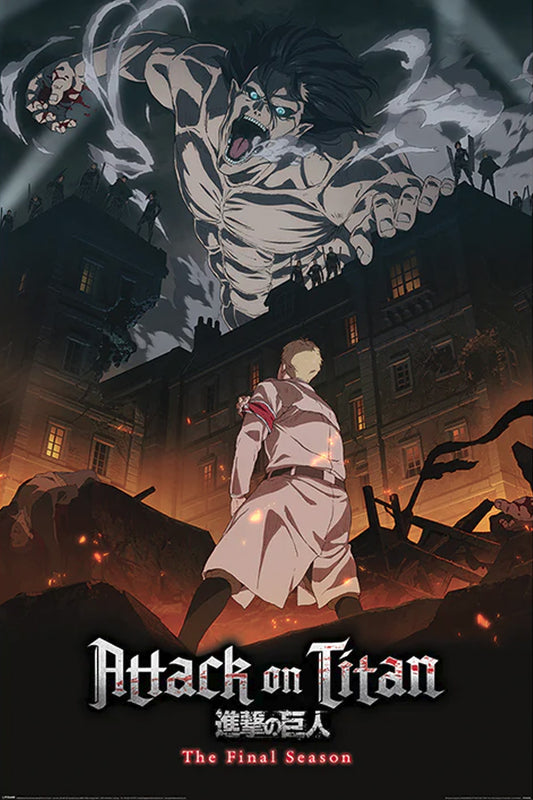 Attack On Titan Season 4 Eren Onslaught Maxi Poster