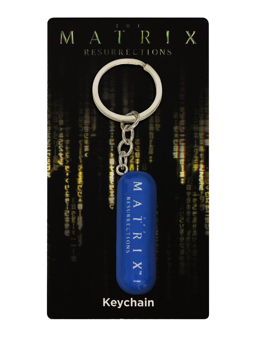 The Matrix Red & Blue Pill 3D Keychain