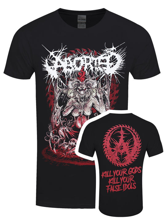 Aborted Baphomet Men's Black T-Shirt