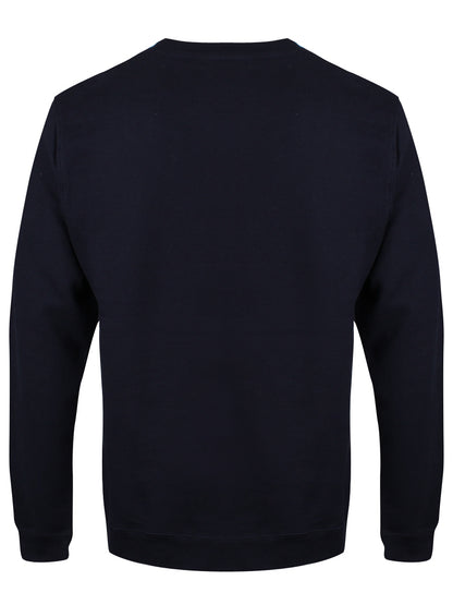 Grumpy Fuckers Christmas Club Men's Navy Blue Christmas Jumper