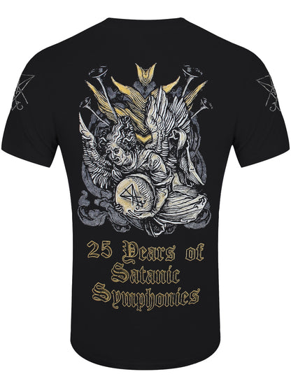 Dark Funeral 25 Years of Satanic Symphonies Men's Black T-Shirt
