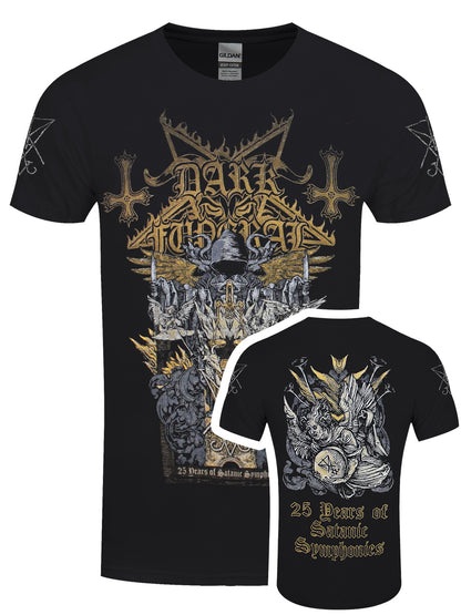 Dark Funeral 25 Years of Satanic Symphonies Men's Black T-Shirt