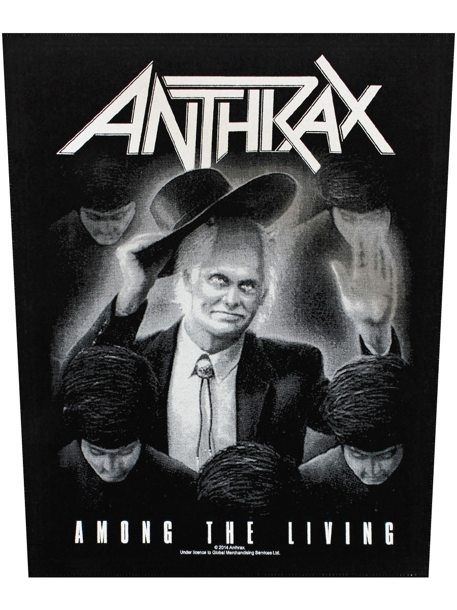 Anthrax Among The Living Backpatch
