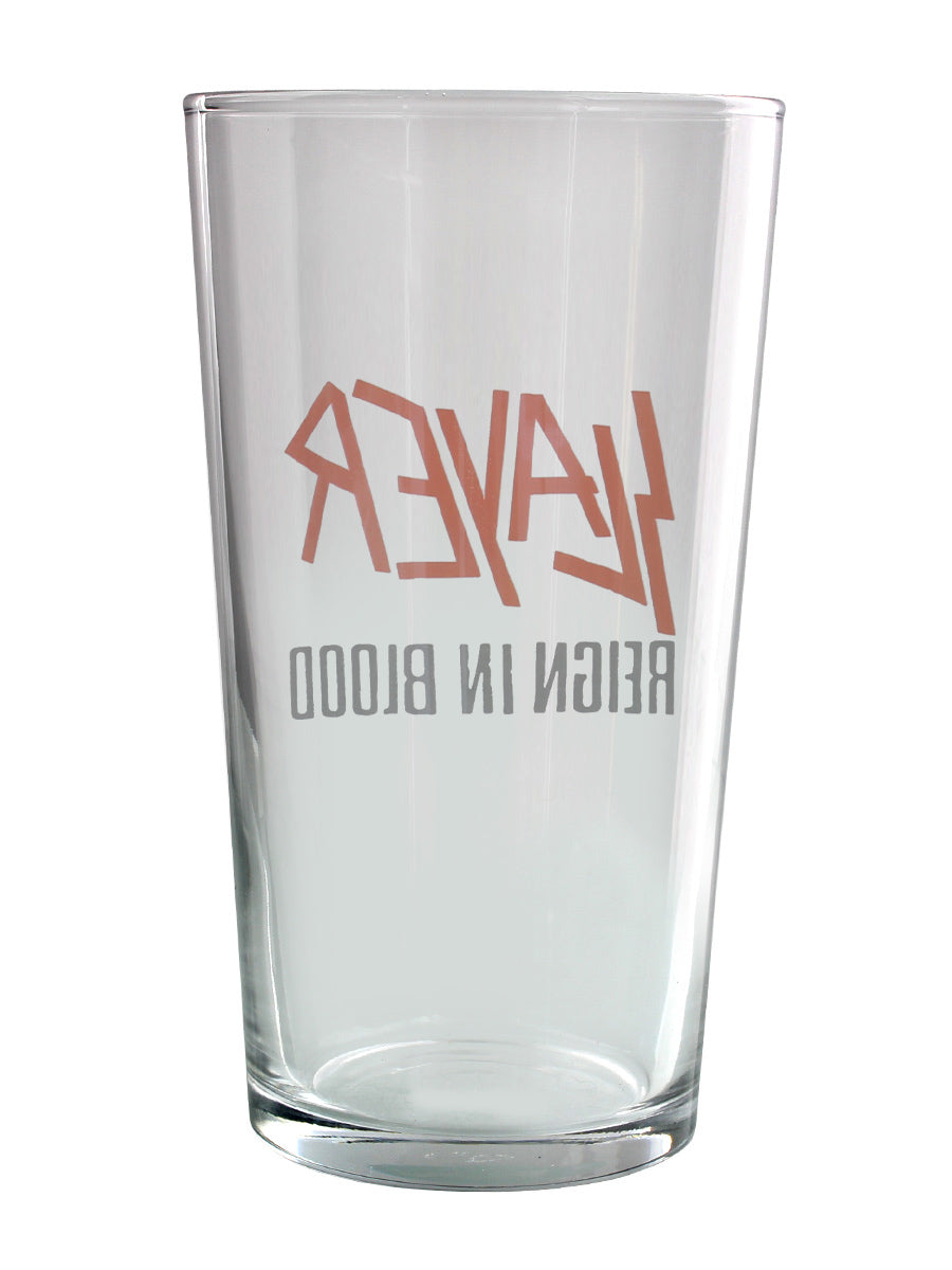 Slayer Reign In Blood Drinking Glass