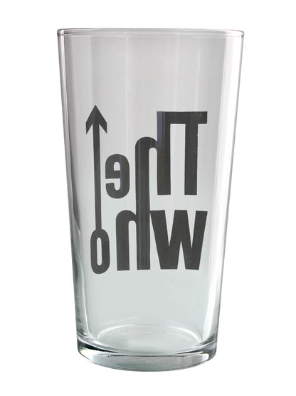 The Who Classic Logo Drinking Glass