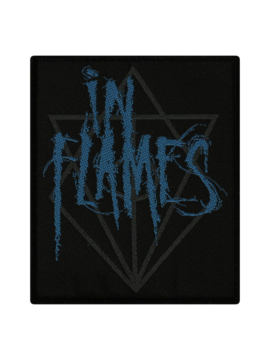 In Flames Scratched Logo Patch