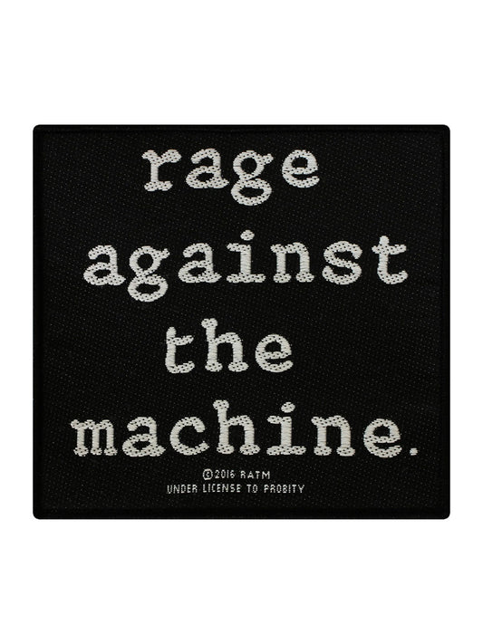 Rage Against The Machine Logo Patch
