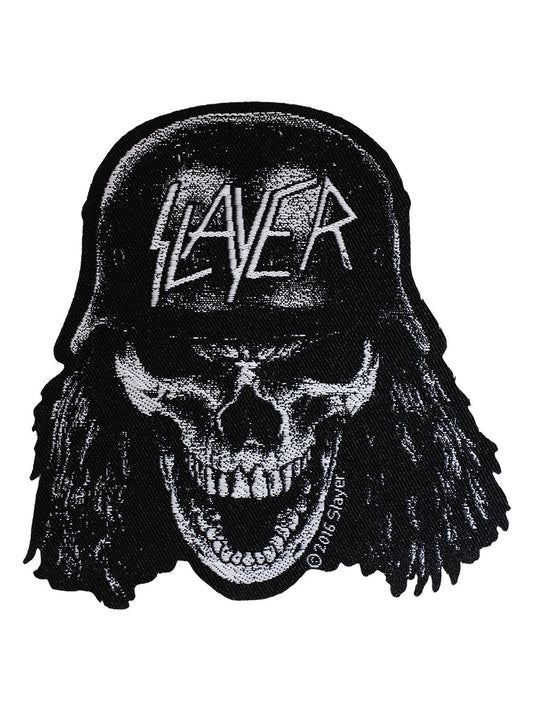 Slayer Wehrmacht Skull Cut-Out Patch