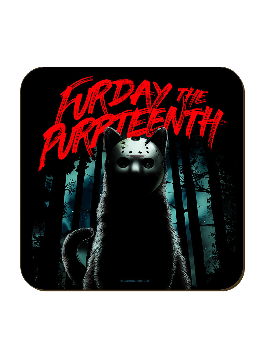 Horror Cats Furday The Purrteenth Coaster