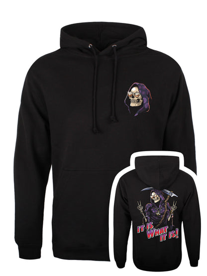 Reaper It Is What It Is Unisex Black Pullover Hoodie