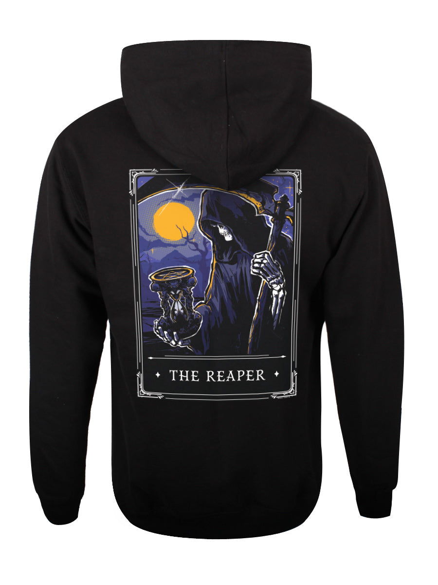 Deadly Tarot Legends The Reaper Unisex Black Pullover Hoodie