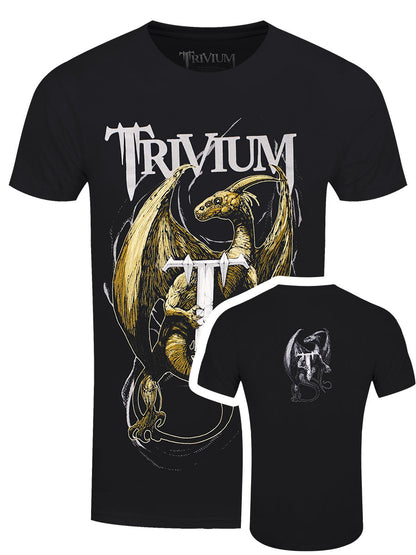 Trivium Perched Dragon Men's Black T-shirt