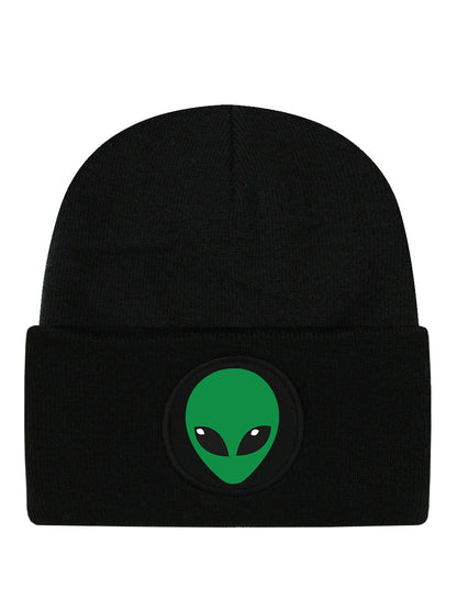 Alien Black Beanie