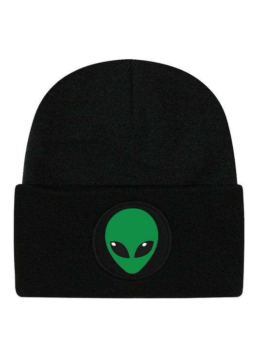 Alien Black Beanie