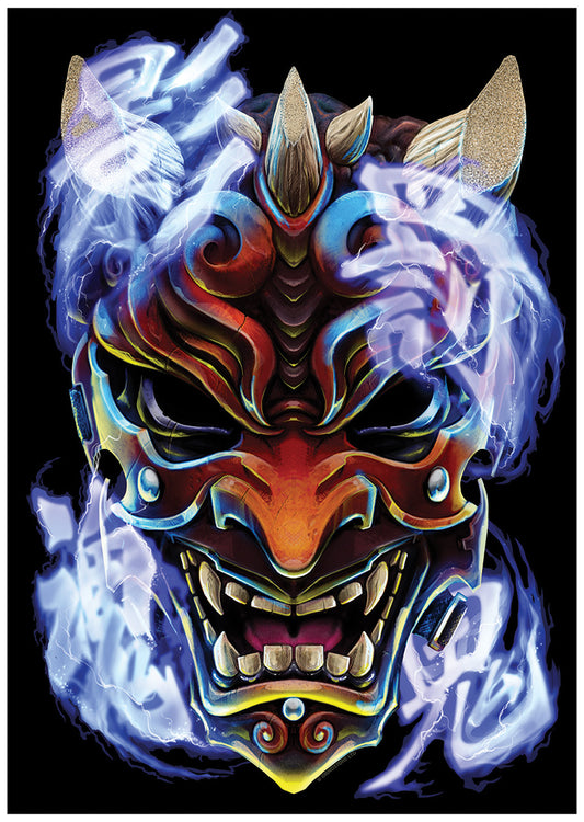 Demon Talisman Mask Mini Poster