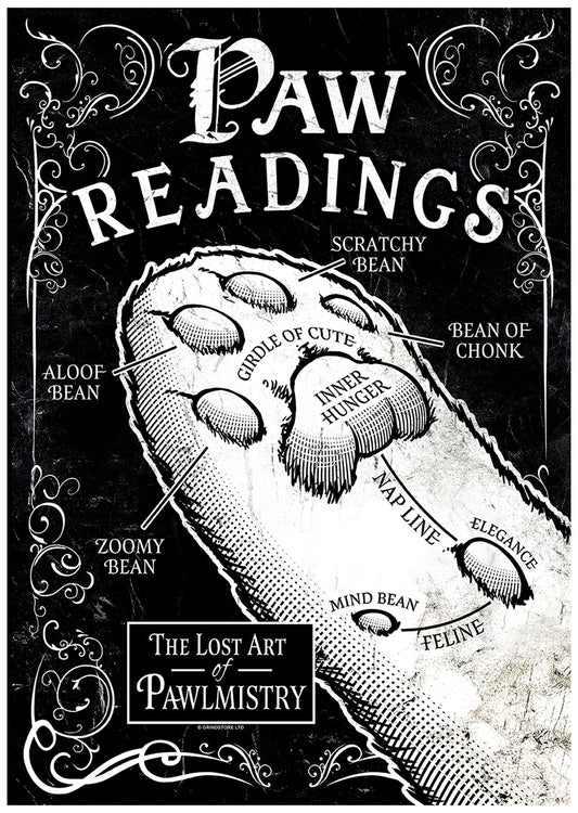 Paw Readings Mini Poster